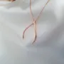 Good Luck Ring Keeper Ring Holder Wishbone Pendant Necklace