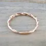 Round Diamond White Women's Band